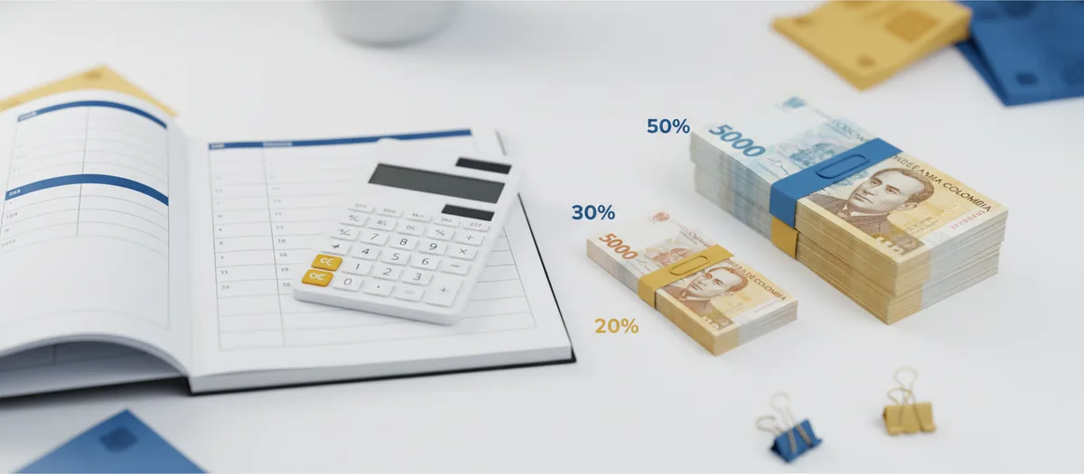 ¿Ganas $1.4M? Presupuesto real con la regla 50/30/20