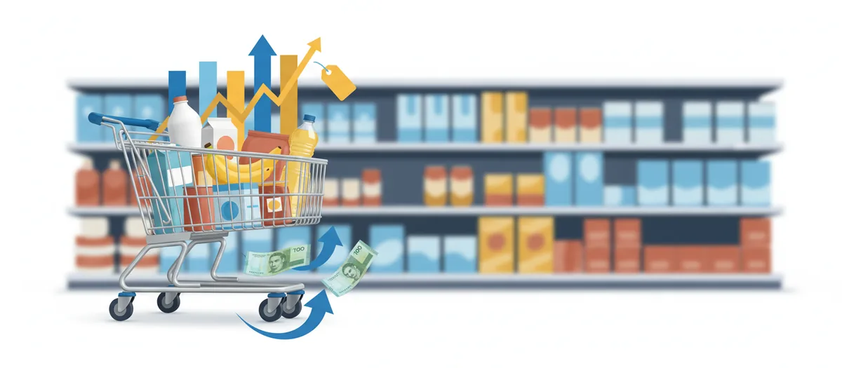Inflación 6,14% en Colombia: 7 gastos que subirán en agosto 2026