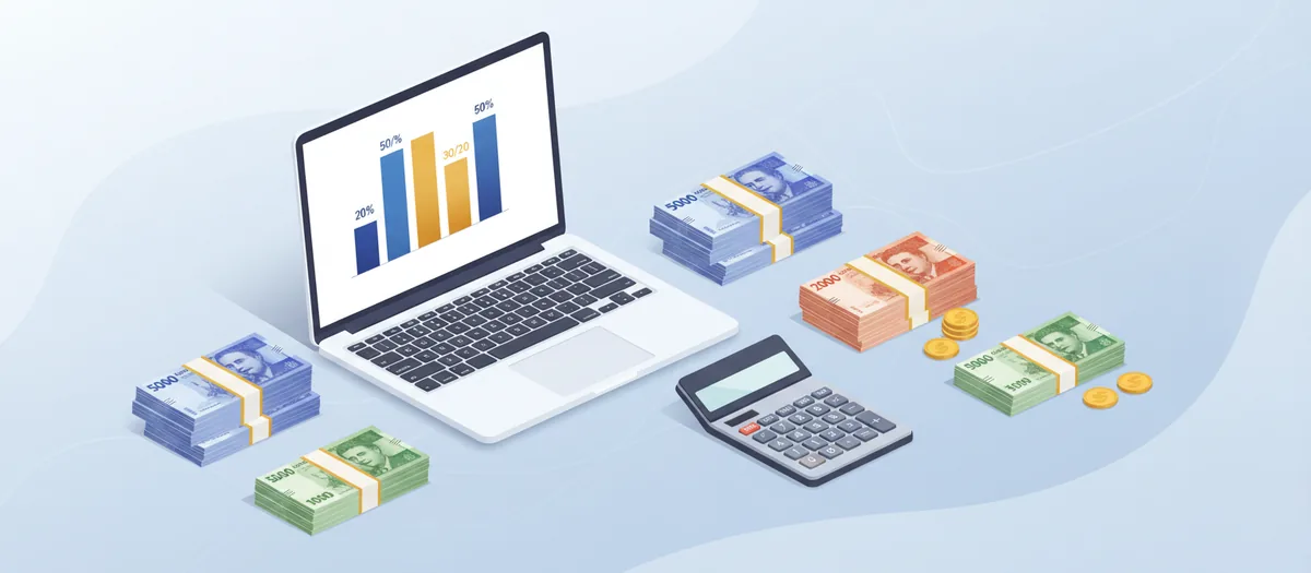 ¿Presupuesto 50/30/20 en 2026? Adaptalo a tu salario real